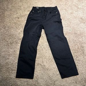 American eagle black jeans size 8